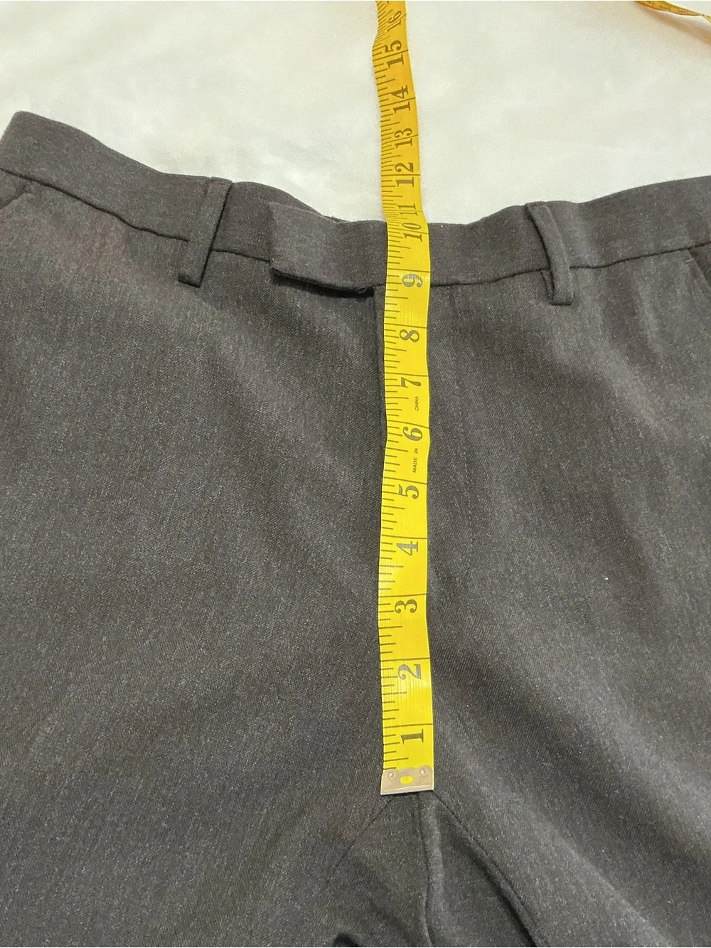 Banana Republic Wool Blend Men’s Tailored Slim Cuffed Dress Pants Brown 30x28